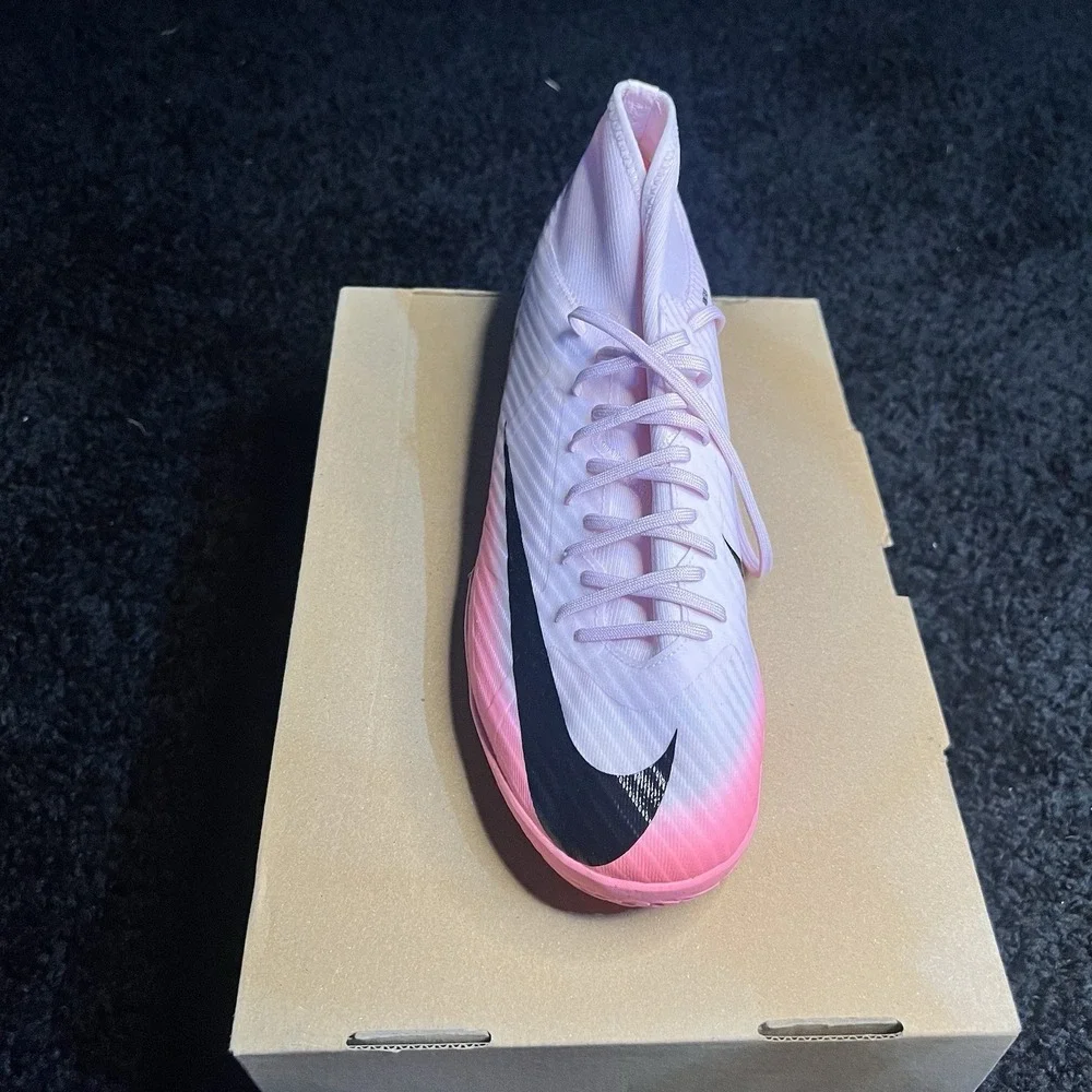 Men's 11.5‎ Nike Zoom Superfly 9 Academy IC Mad Brilliance DJ5627-601 Pink Black